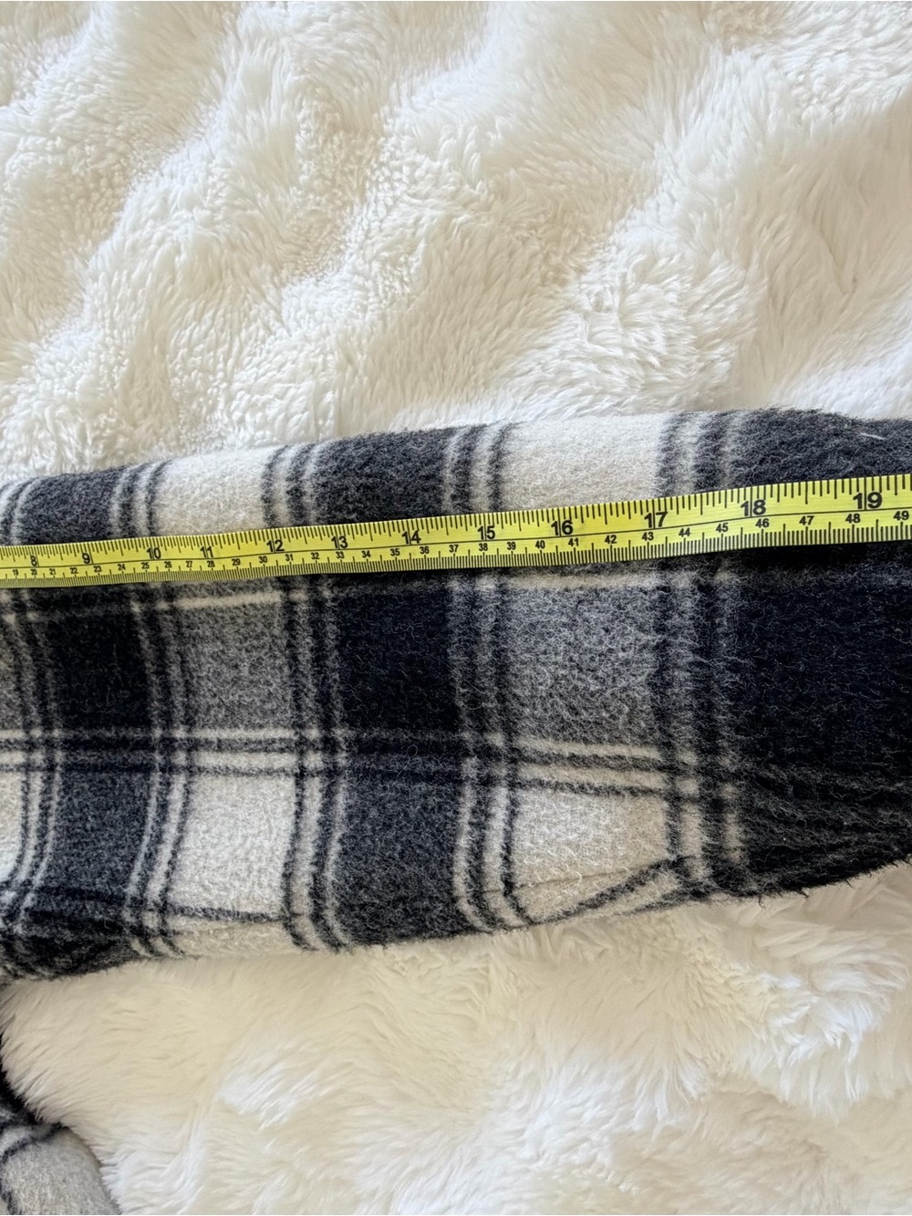 The Kooples Black and White Plaid Shirt Jacket - Picture 9 of 10